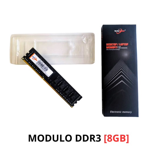 Memoria RAM Desktop DDR3 8GB 1600Mhz Marca Walram