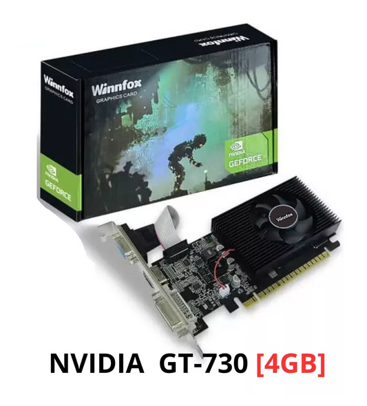 Tarjeta Winnfox Nvidia Geforce GT-730LP 4GB DDR3