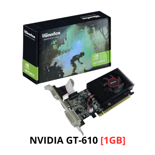 Tarjeta Winnfox Nvidia Geforce GT-610LP 1GB DDR3