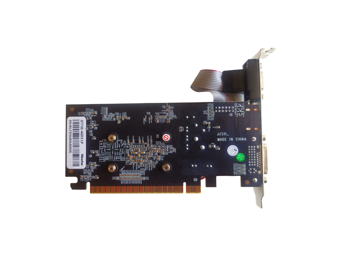 Tarjeta Winnfox Nvidia Geforce GT-730LP 4GB DDR3