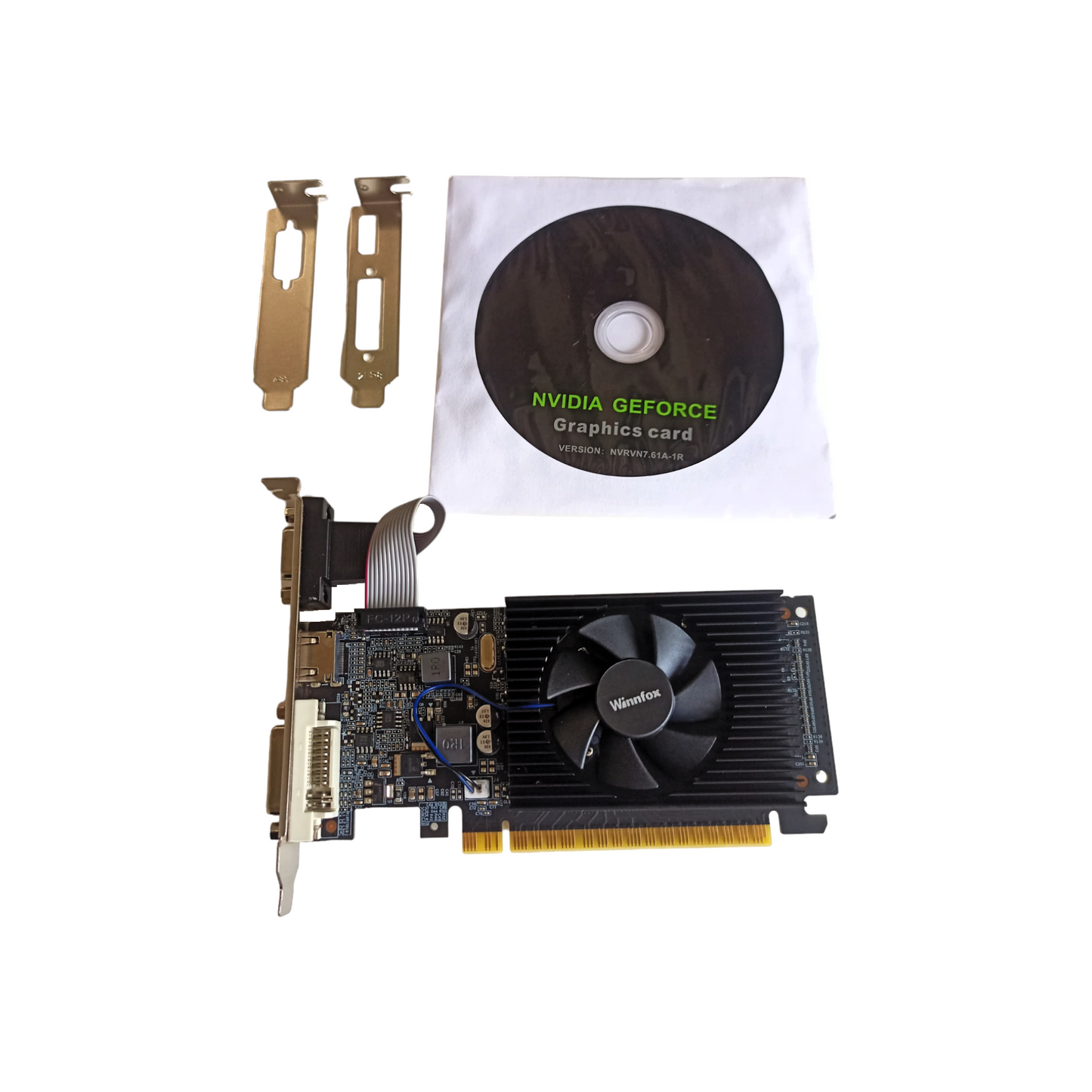 Tarjeta Winnfox Nvidia Geforce G-210LP 1GB DDR3