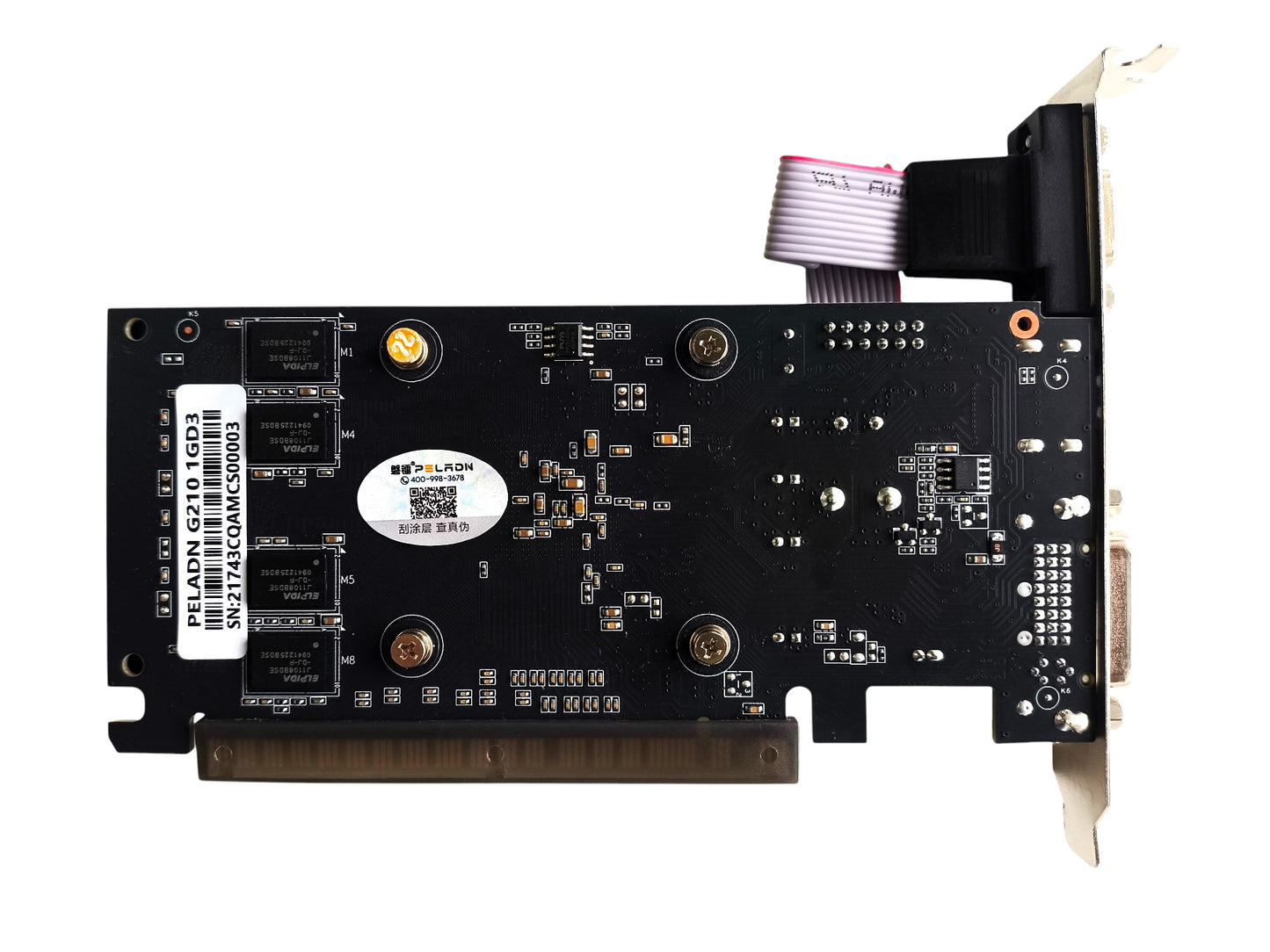 Tarjeta Nvidia Geforce G-210 1GB DDR3 Marca Peladn