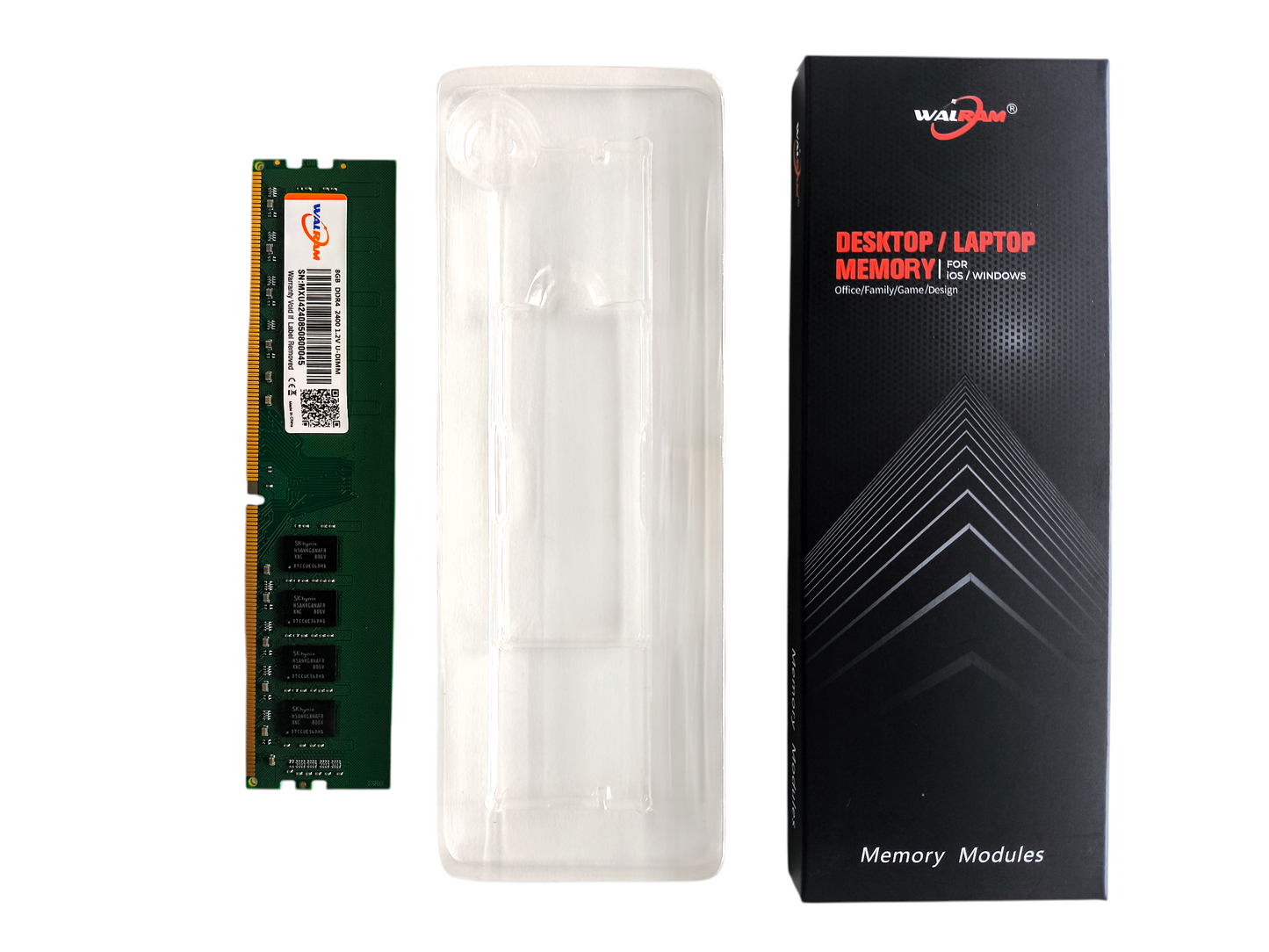 Memoria RAM Desktop DDR4 8GB 2400Mhz Marca Walram