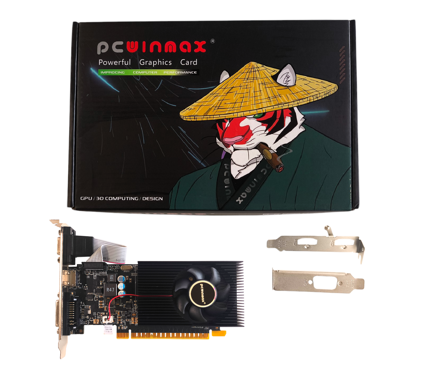 Tarjeta Nvidia Geforce GT-730LP 4GB DDR3 Marca Pcwinmax