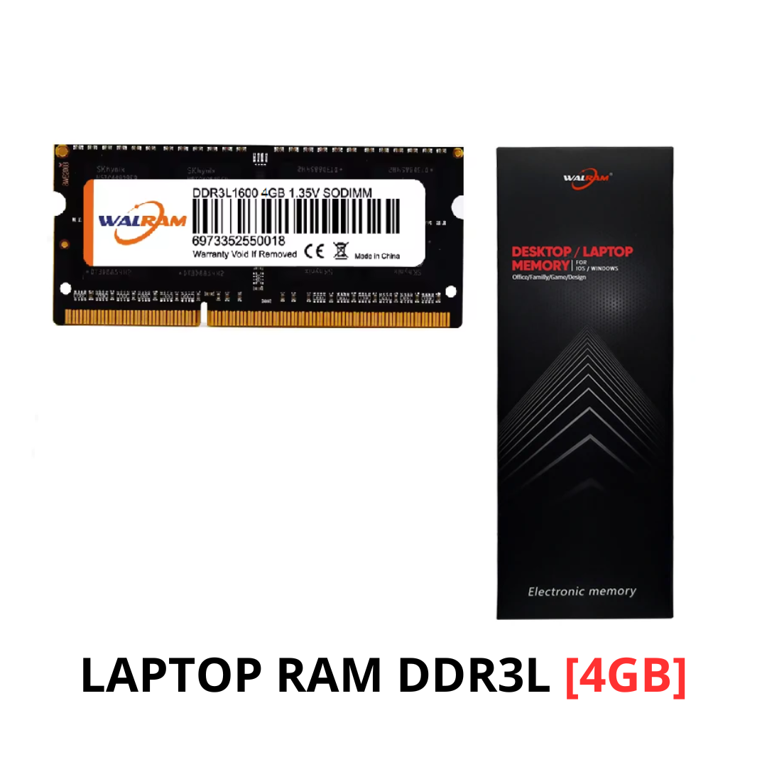 Memoria RAM Laptop DDR3 4GB 1600Mhz Marca Walram