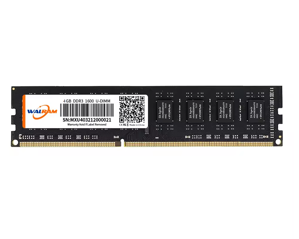 Memoria RAM Desktop DDR3 4GB 1600Mhz Marca Walram